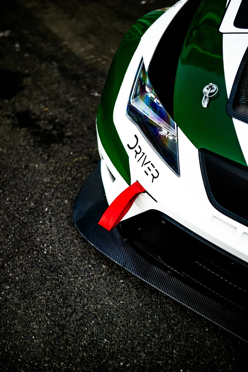 Détail de la Seat Leon TCR aux couleurs Driver One